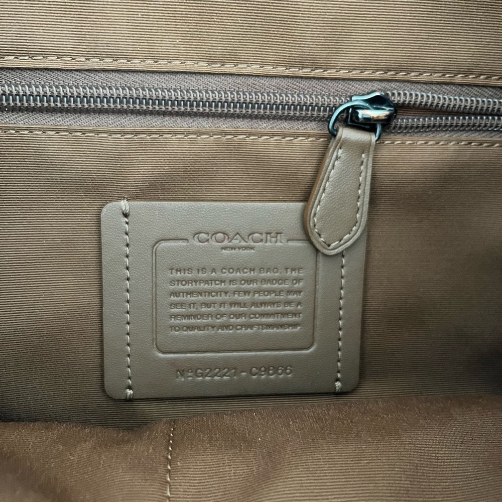 Coach Sullivan Backpack In Blocked Signature Canvas - Picture 6 of 10